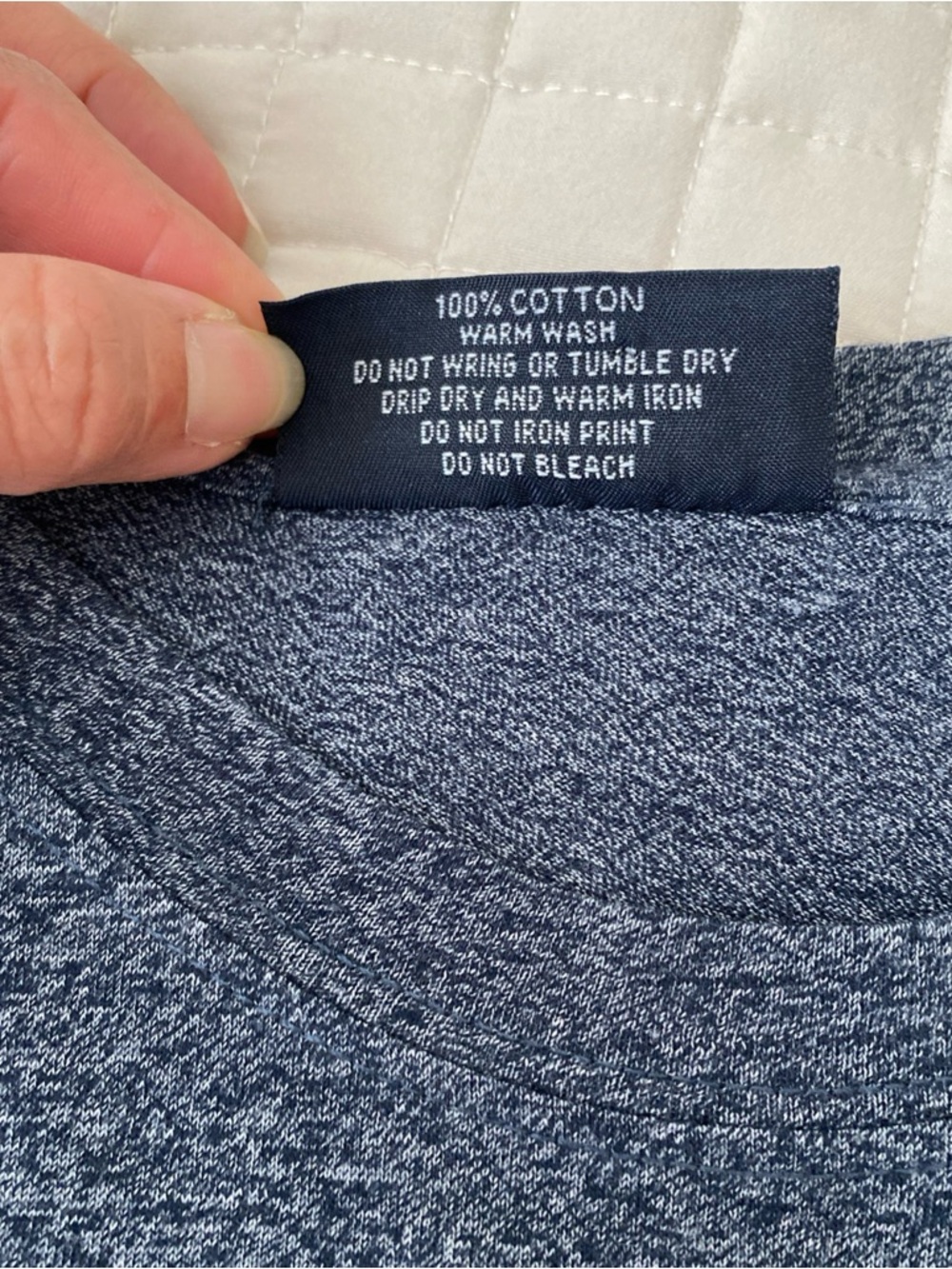 Adams Navy Blue Tee with Yellow Kangaroo Graphic - Picture 7 of 7